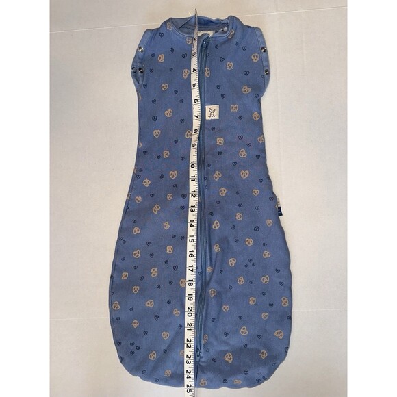 Ergo Pouch Sleep Sac 1.0 TOG 3-6 Months Size 00 Newborn Blue Petit Pretzel - Picture 10 of 11